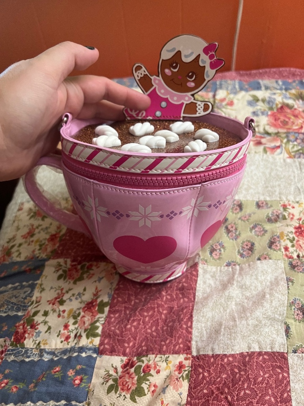Hot Chocolate crossbody bag